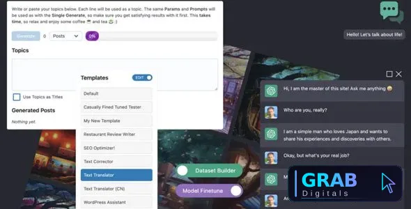 AI Engine Pro v3.4.9 - ChatGPT Chatbot, GPT Content Generator, Custom Playground &amp; Features