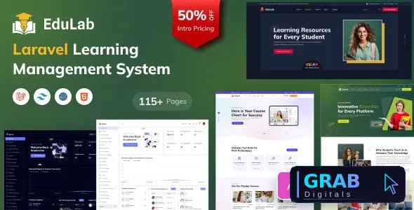Edulab LMS v3.2 - Laravel Learning Management System with Tailwind CSS