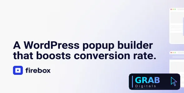 FireBox Pro v3.1.6 - A WordPress Popup Builder that boosts conversion rate