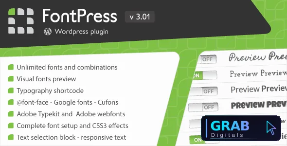 FontPress v3.4.8
