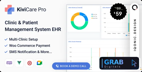 KiviCare Pro - Clinic &amp; Patient Management System EHR (Add