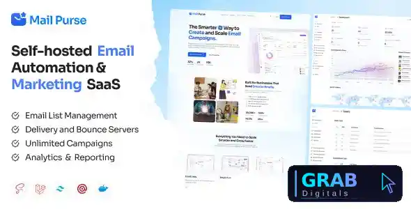 MailPurse v1.7.8 - Self-hosted Email Automation &amp; Marketing SaaS