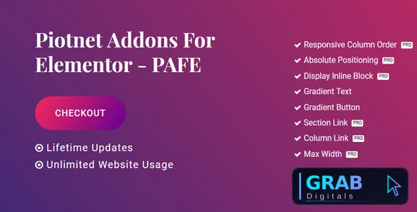 Piotnet Addons Pro For Elementor v7.1.71