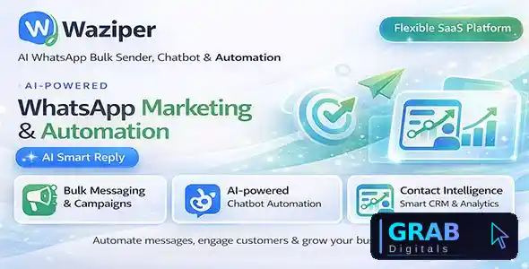 Replix v9.0.2 – AI WhatsApp Bulk Sender, Chatbot &amp; Automation Platform (SaaS)