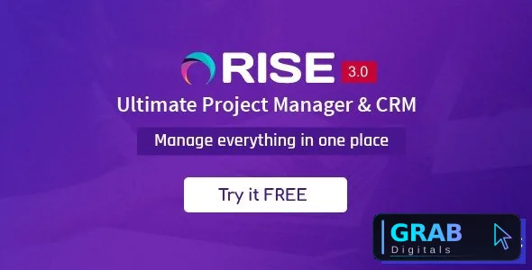 RISE v3.9.4 - Ultimate Project Manager &amp; CRM